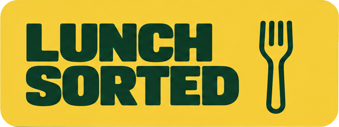 Lunch sorted.